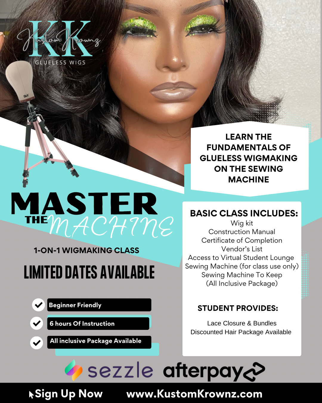 All Inclusive Wigmaking Class